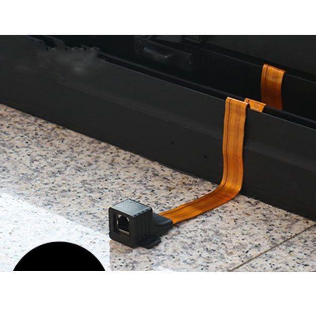 NETmate NMWF05B 창틀 통과형 랜 필름 케이블 220mm