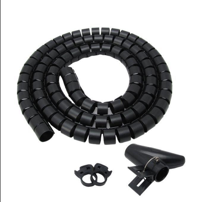 매직 케이블 3m - 15mm 블랙 pc전선 케이블 정리