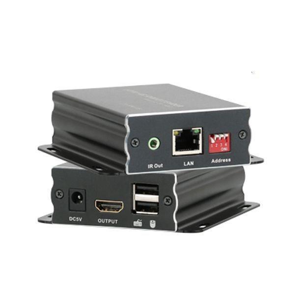 리피터 로컬 HDMI KVM 리모트 영상 신호 증폭기 120M