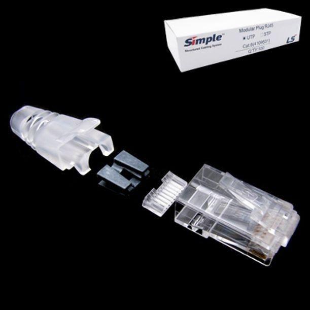 LS전선 UTP CAT.6 RJ-45 8P8C 플러그낱개