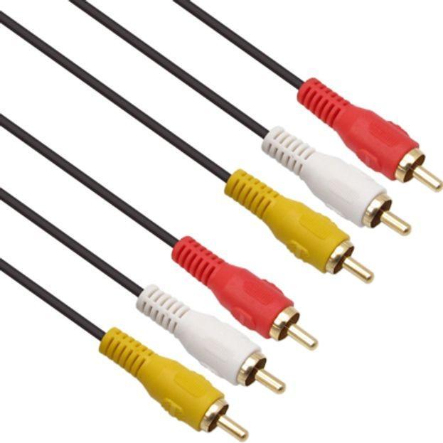 NETmate NMA 3R015N RCA 3선 케이블 1 5m