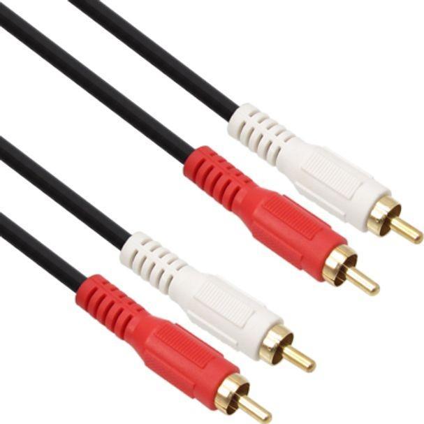 NETmate NMA 2R050M RCA 2선 케이블 5m