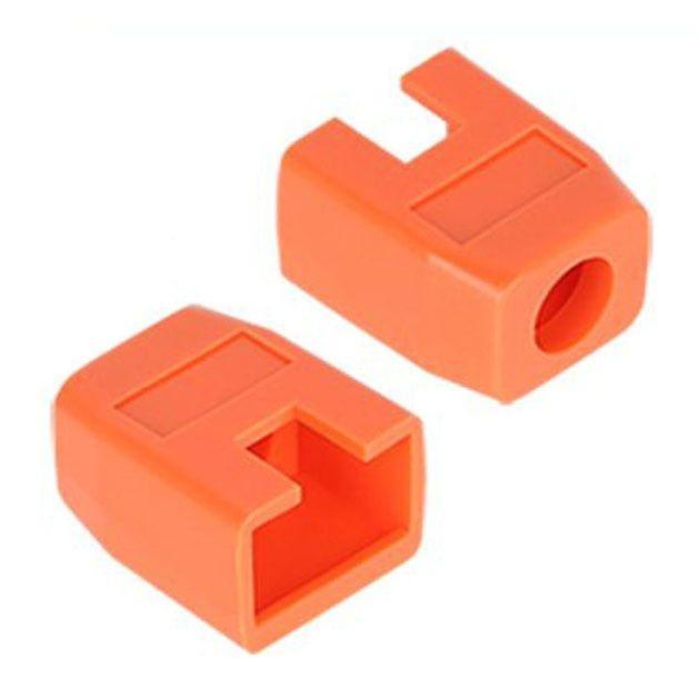 RJ 45 각부트 6파이 오렌지 낱개 보호캡