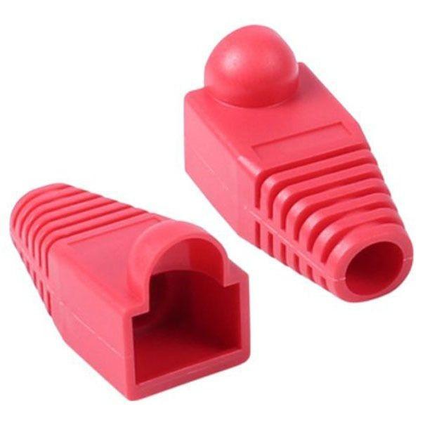 RJ 45 통부트 6파이 레드 낱개 보호캡
