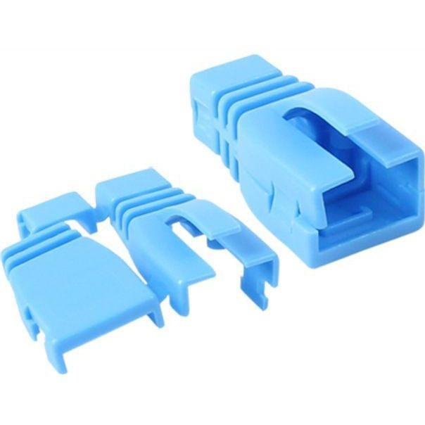 RJ 45 조립형 통부트 6파이 블루 낱개 보호캡