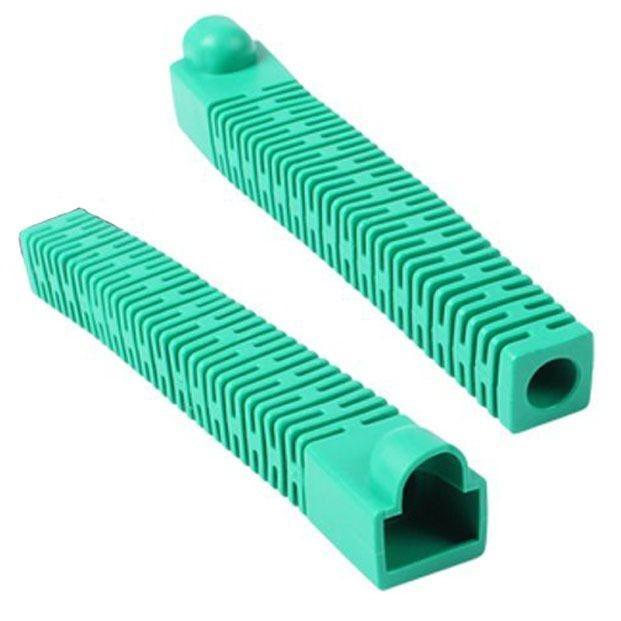 RJ 45 롱타입 통부트 6파이 그린 30개