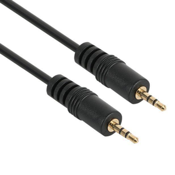 NETmate 2 5mm 스테레오 AUX 케이블 1 5m