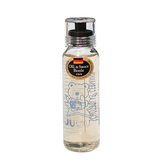 쇼트글라스 오일병 기름병 양념통 소스병 블랙 250ML