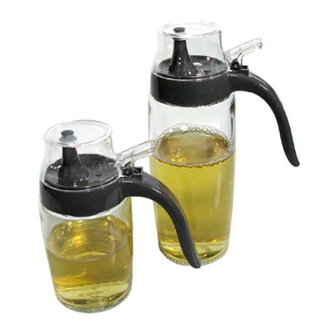시노글라스 오일병 기름병 소스병 양념병 그레이500ML
