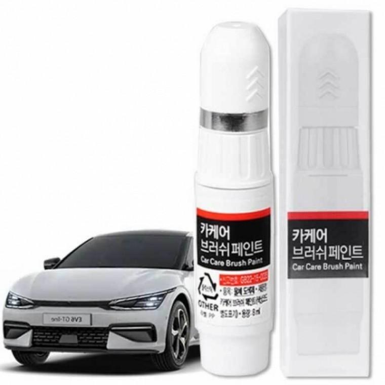 EV6 붓펜 CR5 런웨이레드 문콕 도색 휠복원