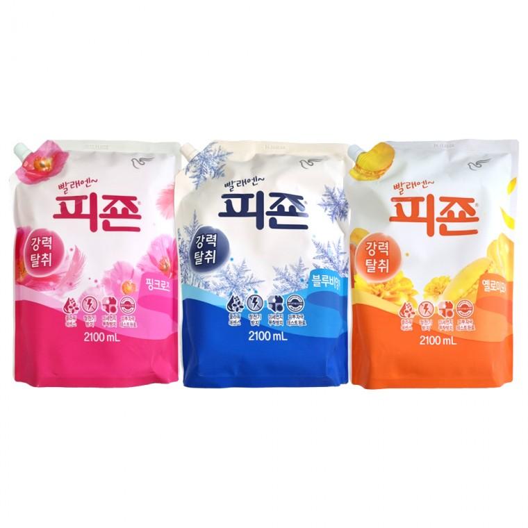 피죤 섬유유연제 리필용 2100ml (3가지향 옵션선택형)