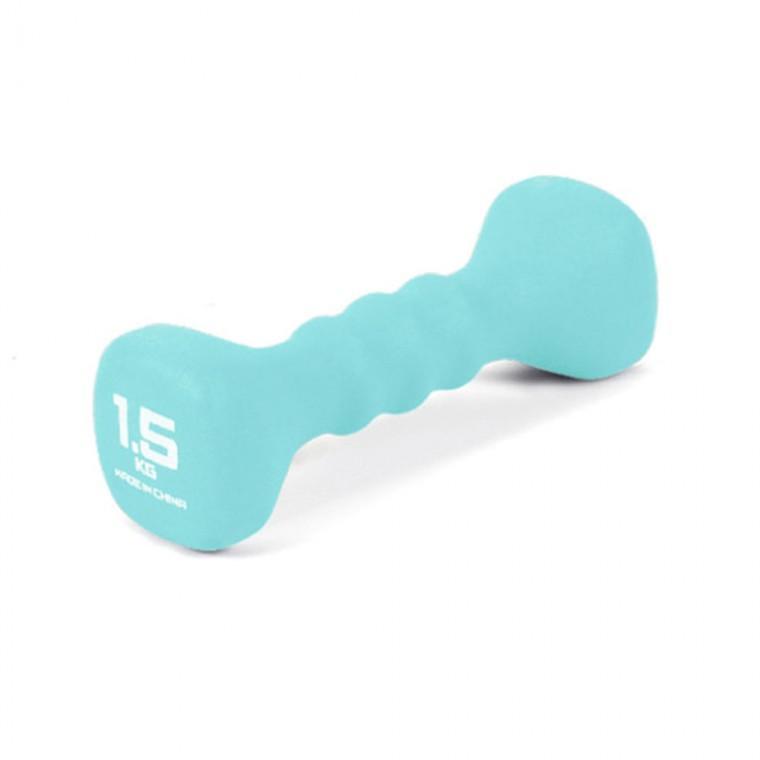 아이워너 네오프렌 사각 컬러 아령 1.5kg 민트