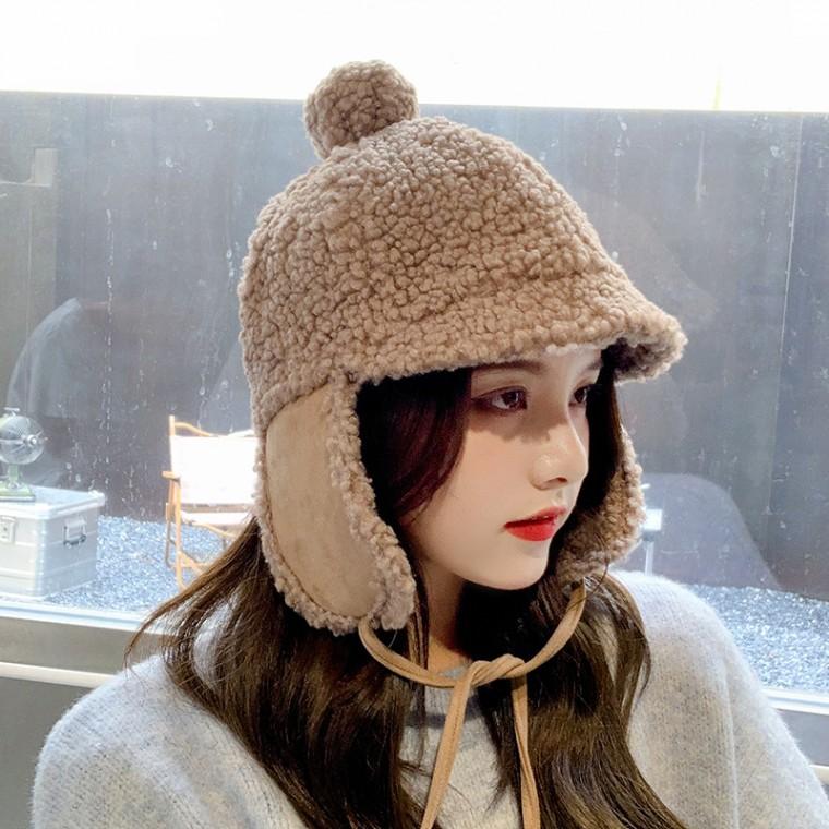 덴로 귀달이 털모자 겨울모자 귀달이모자 스키장모자 방울모자 왕방울모자 겨울버킷햇 겨울벙거지