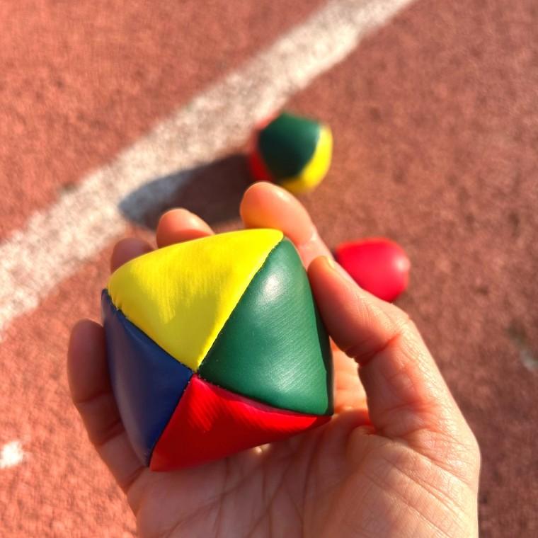 체육 수행평가 저글링공 3개 세트