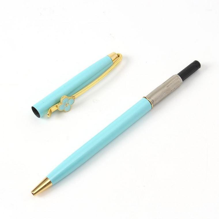 검정볼펜 클로버 스카이 볼펜 유성 1.0mm