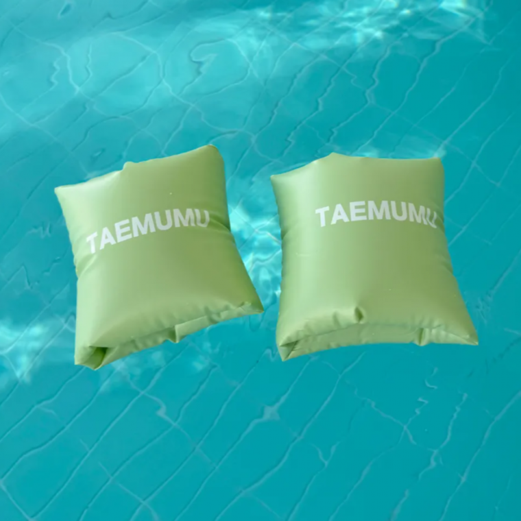 TAEMUMU 암튜브 25 80kg (포레스트) 물놀이 kc인증 아동 어린이 성인 암링 팔튜브 구명조끼 동남아