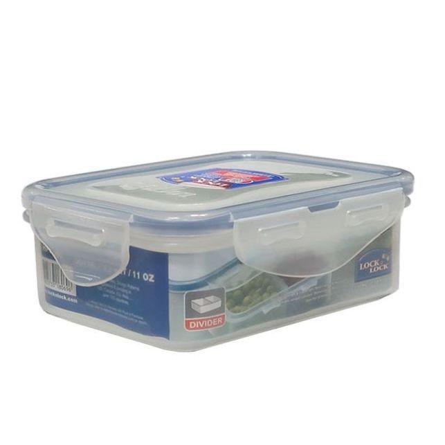 락앤락 밀폐용기 도시락찬통 350ml 2칸 소풍 찬합