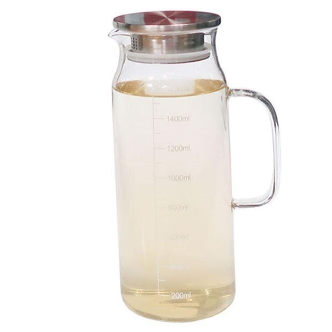 마카 물병 물통 가정 냉장고 물병 내열유리 보틀 1.6L
