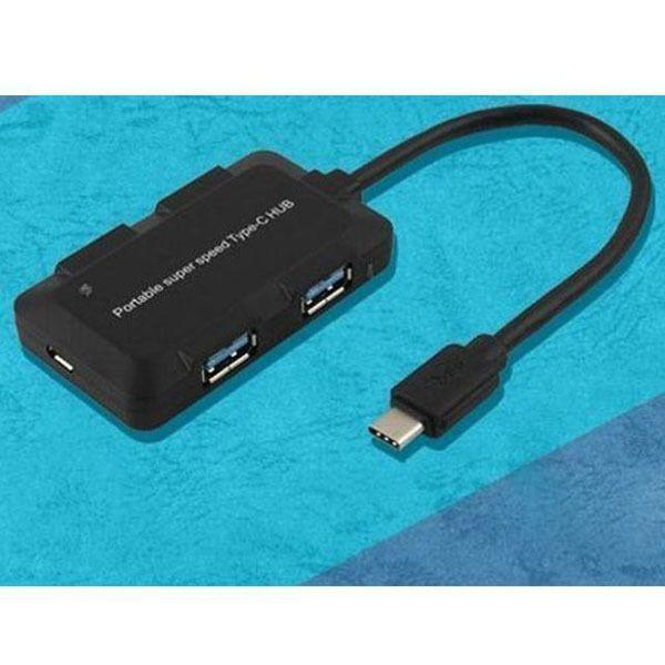 C타입 USB 멀티탭 USB2.0 USB3.0허브 USB 멀티포트
