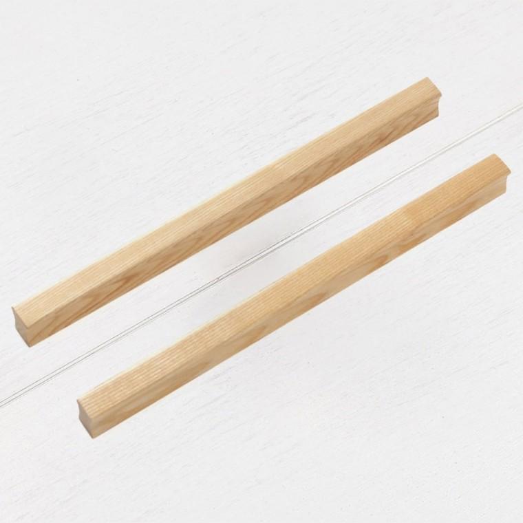 비타리토 나무 가구손잡이 2p세트 255mm 물푸레나무