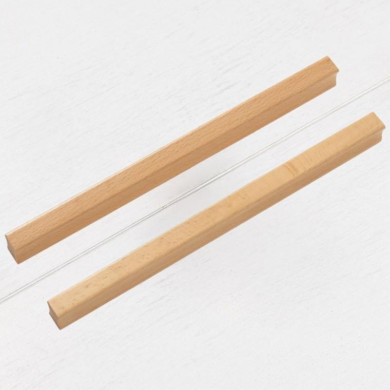 비타리토 나무 가구손잡이 2p세트 255mm 느티나무
