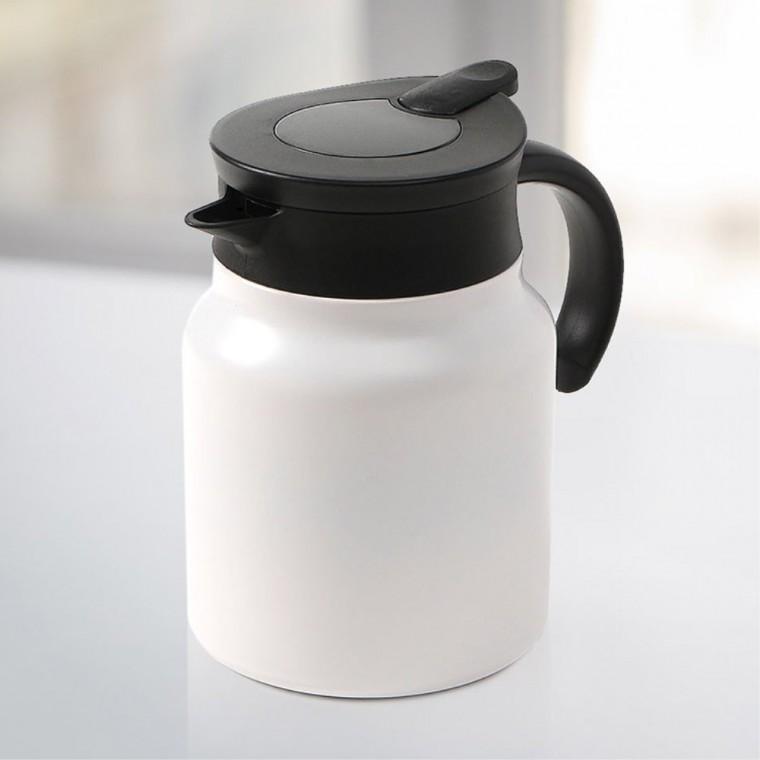 비타리토 온도표시 보온보냉 주전자 900ml 화이트