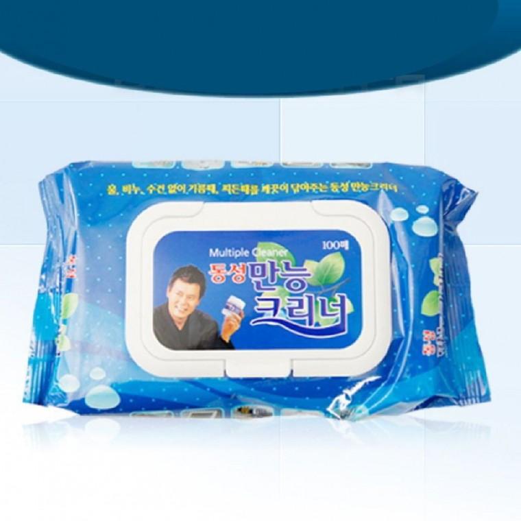동성 만능크리너 100매 캡뚜껑