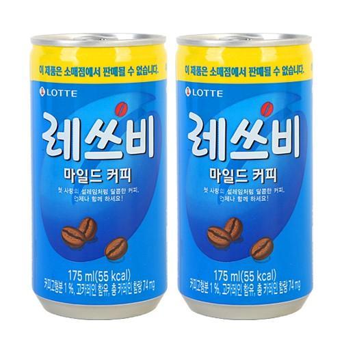 레쓰비 마일드 캔커피 175ml x 30캔 1박스