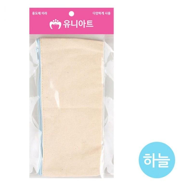 (천) 꾸미기 필통 (하늘)