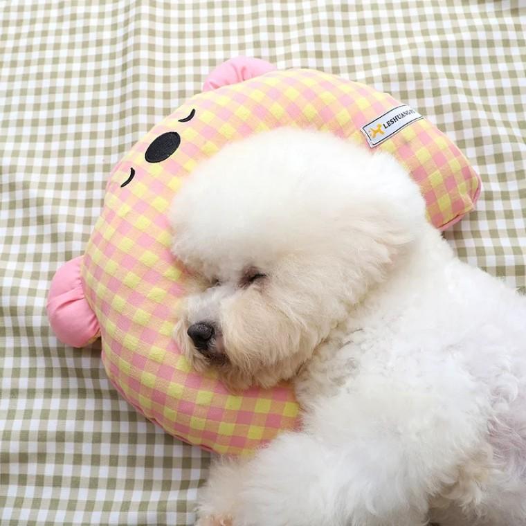 강아지 고양이 베개