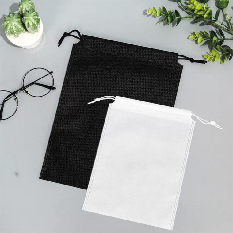 토토리빙 휴대용 가방 파우치 16x20cm 25x30cm 신발 의류 보관 주머니 여행용 더스트백 부직포