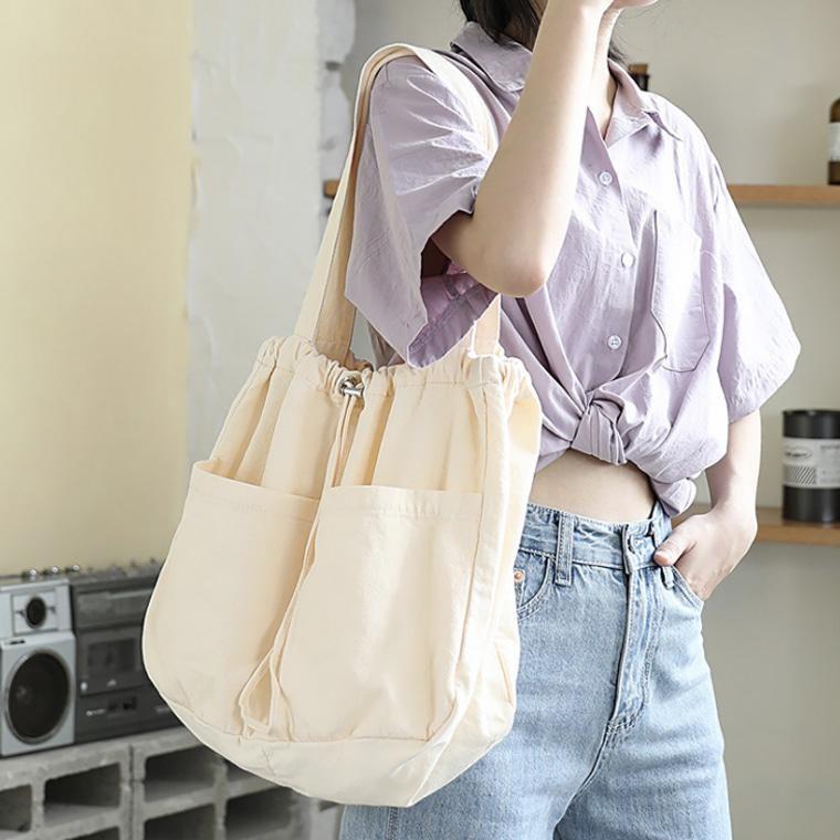 [HT8606] 젬마 버킷백 여성 백팩 패션잡화 미니백 데일리 호보백 가벼운 숄더 여행 쇼퍼백