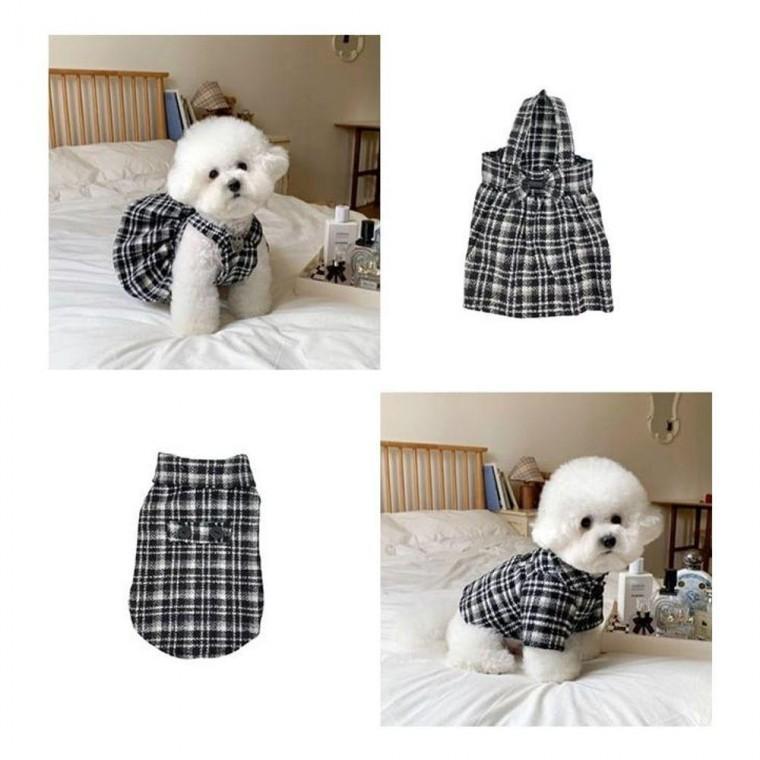 강아지 고양이 커플룩 드레스 셔츠 원피스 애견옷
