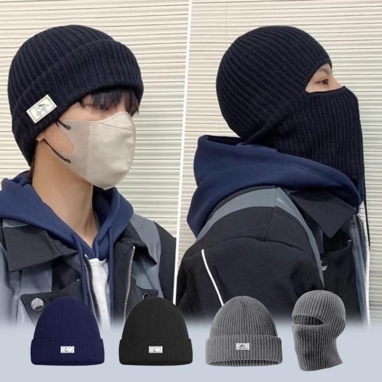 마스크 넥워머 니트 바라클라바 비니 겸용