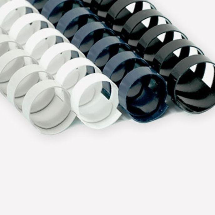 플라스틱링 제본 스프링 제본링 22mm 25개
