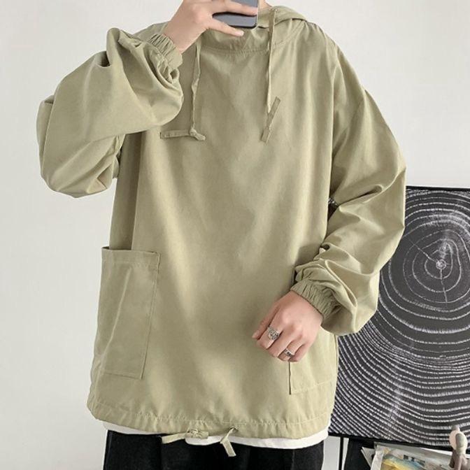 남자 후드티 맨투맨 오버핏 박스티 바람막이 외투