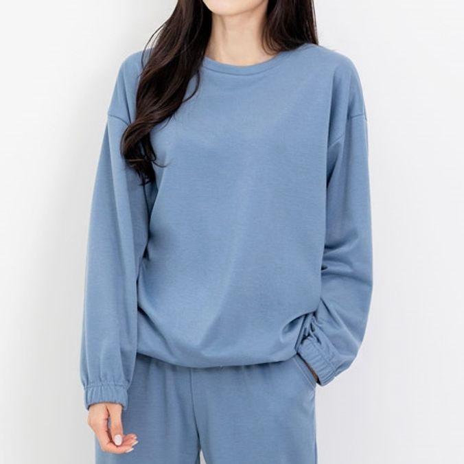 여성 티셔츠 무지 맨투맨티 여자 티셔츠 라운드티