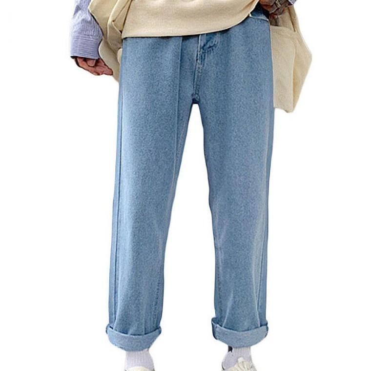 남성 패션 데님 팬츠 데일리 롤업 청바지 신상 바지