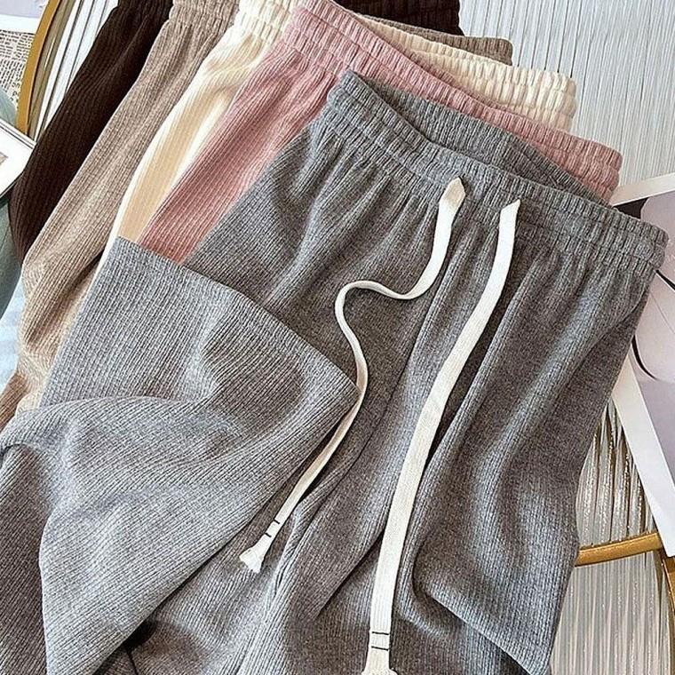 여자 홈웨어 밴딩 츄리닝 신상 팬츠 트레이닝복 바지