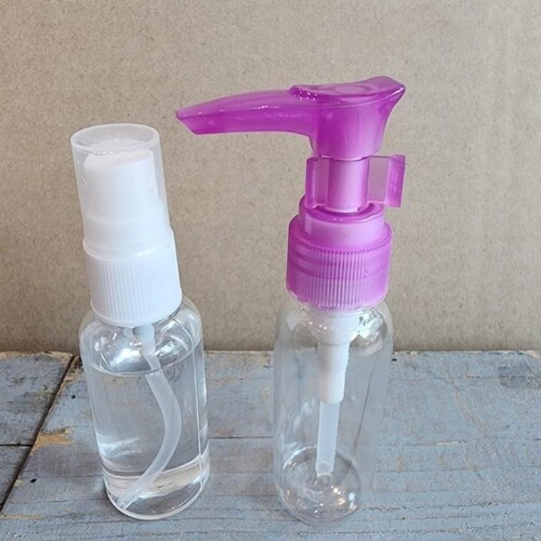 휴대용 30ml 미스트 스프레이 투명 용기 여행용 화장품 로션 공병 향수병 리필