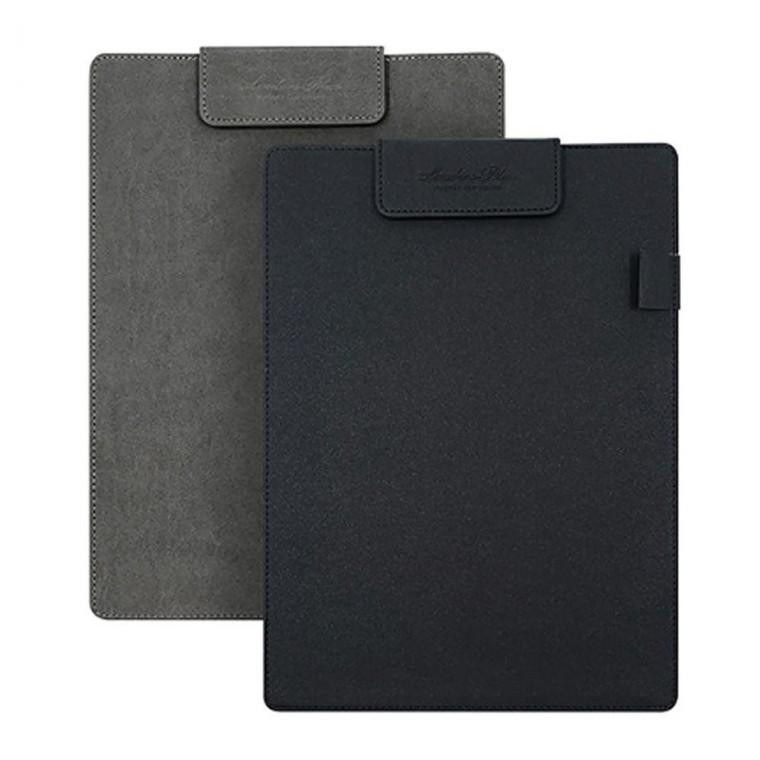 고급 가죽 자석 클립보드 2P A4 결재서류 보고서 파일