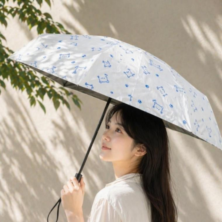 원터치 우양산 고양이 접이식 양우산 자동우산 암막 우산 휴대용 양산 데일리