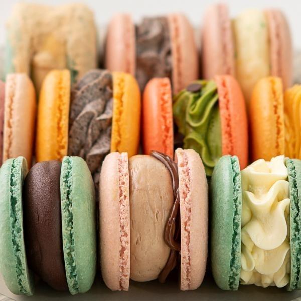 밀가루 NO 줄서서 먹는 수제마카롱 12개(12가지맛중 12개 랜덤)