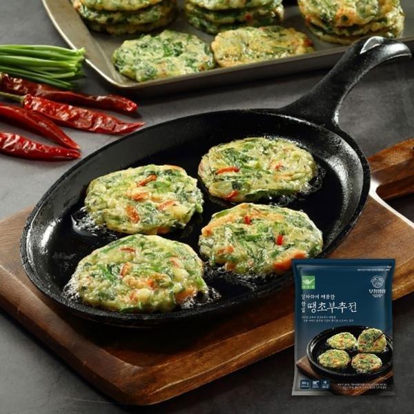 사옹원 부침명장 한입땡초부추전 300g 3개