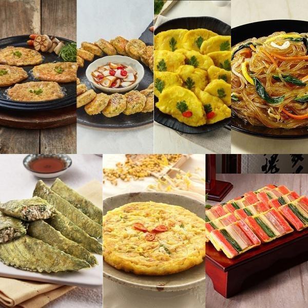 사옹원 제사 냉동 명절전 모듬 모둠전 대용량 7종세트