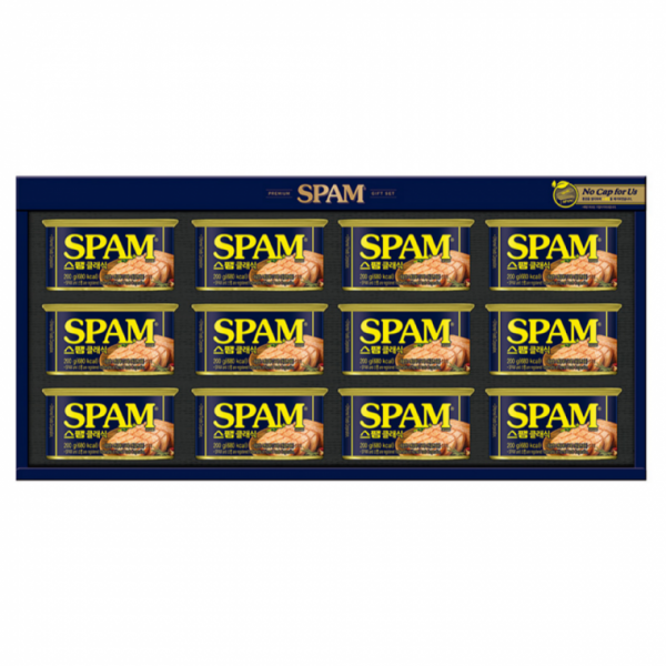 스팸 200g 12개 단체 명절 구정 설날 선물세트