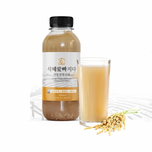 찹쌀 수제 전통식혜 1리터 6병 감주 음료