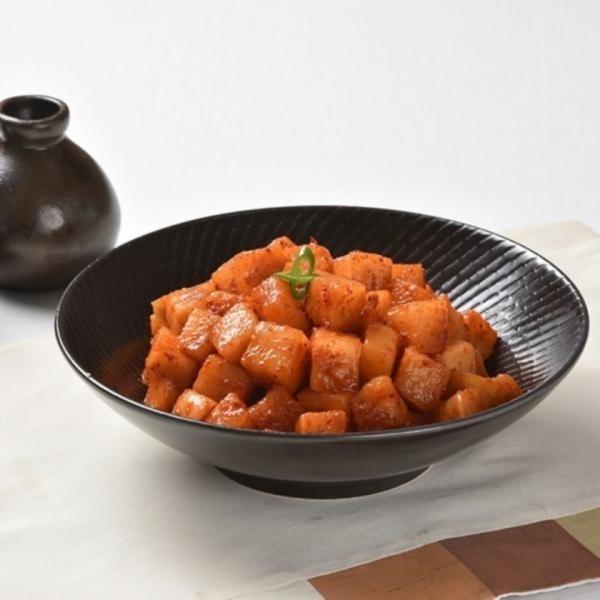 전라도김치 깍두기 1kg