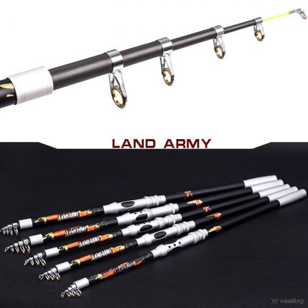 ARMY 고카본 릴낚시대 낚시대 특수도장 릴