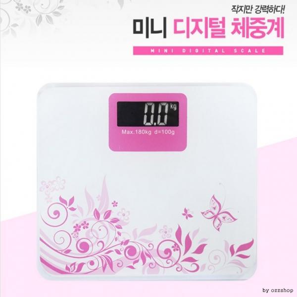 (재고정리)D05 미니체중계 디지털체중계 저울 다이어트 몸무게